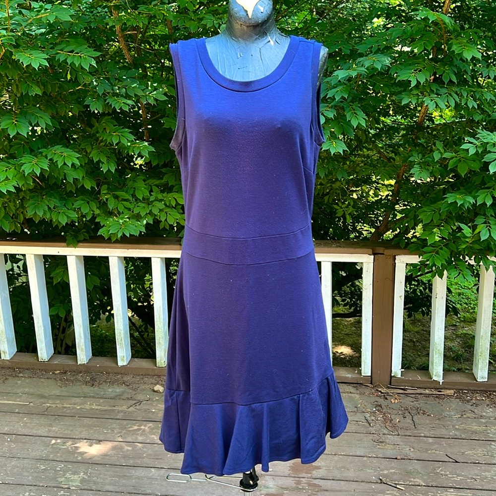 Navy blue dress